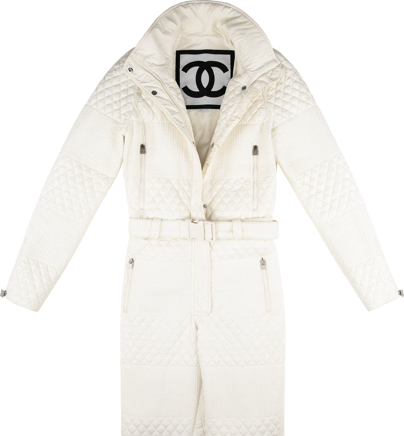 Chanel Fall 2008 Quilted Logo Jumpsuit