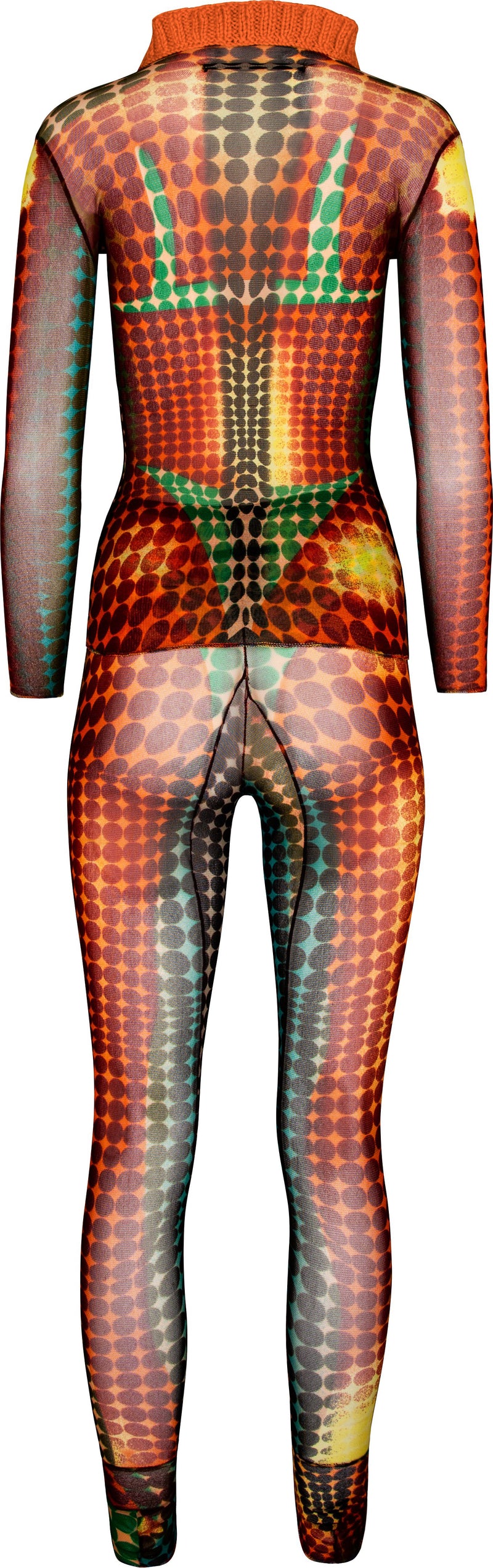 Jean Paul Gaultier Fall 1995 Cyber Dots Mesh Set