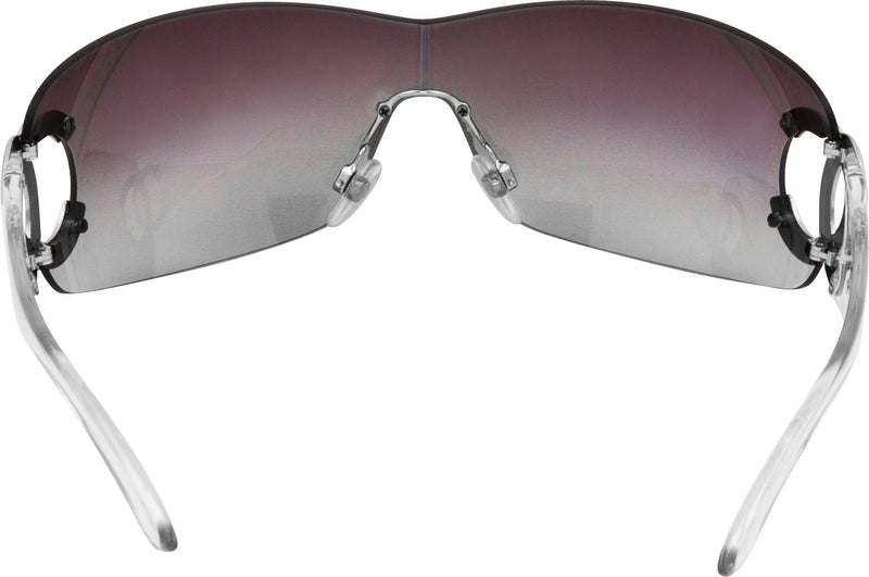 Chanel Rimless Shield Logo Sunglasses