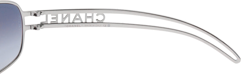 Chanel Wrap Logo Frame Sunglasses