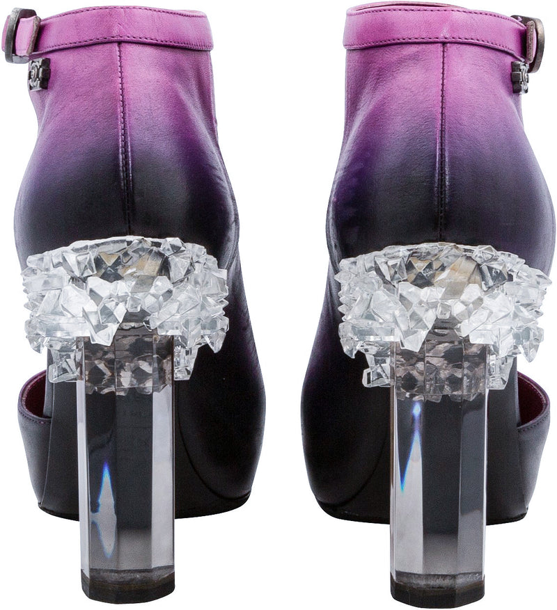 Chanel Fall 2012 Crystal Logo Platform Sandals