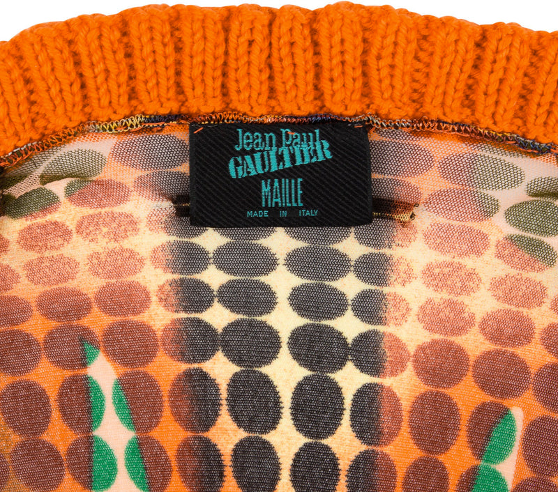 Jean Paul Gaultier Fall 1995 Cyber Dots Mesh Set