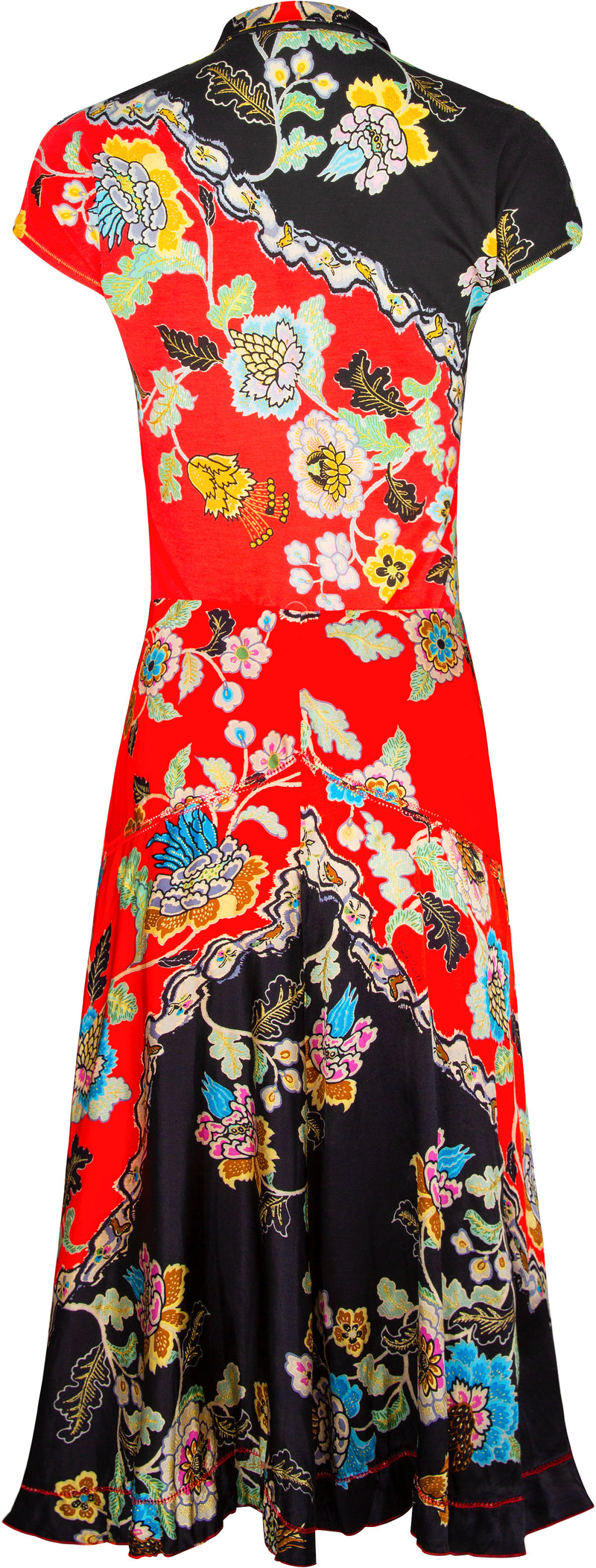 Roberto Cavalli Spring 2003 Printed Top Skirt Set