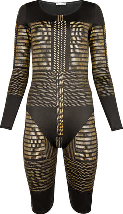 Issey Miyake Spring 1992 Runway Printed Jumpsuit