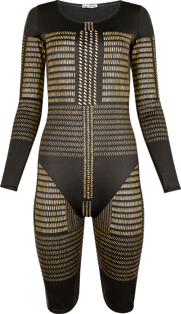 Issey Miyake Spring 1992 Runway Printed Jumpsuit