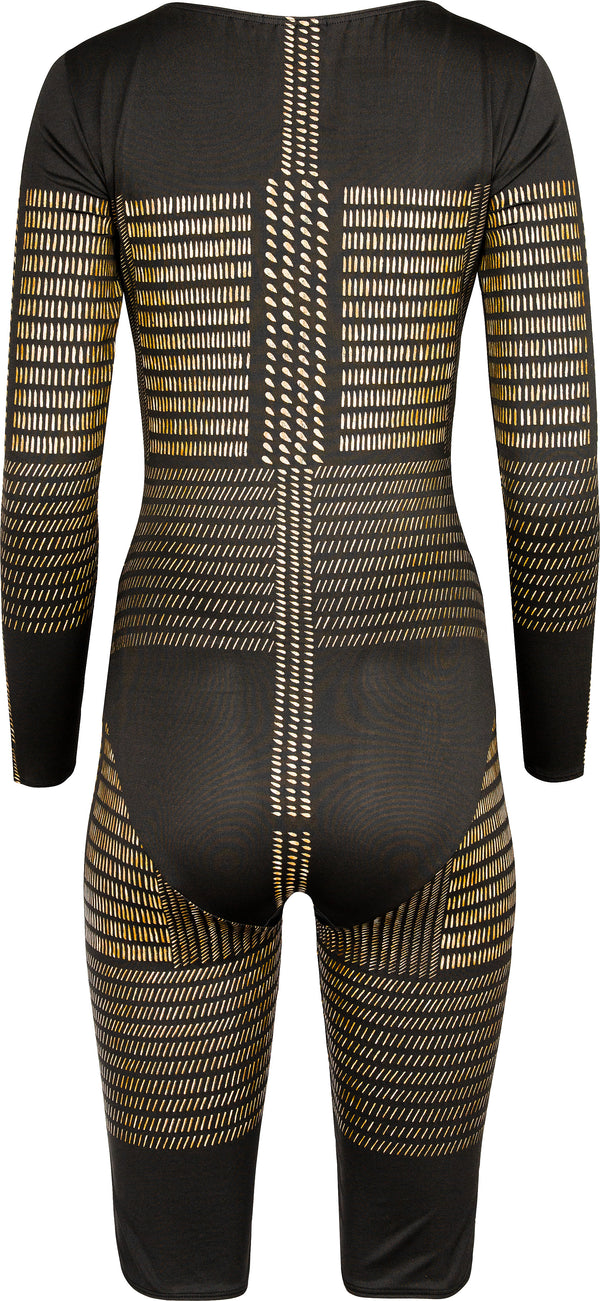 Issey Miyake Spring 1992 Runway Printed Jumpsuit