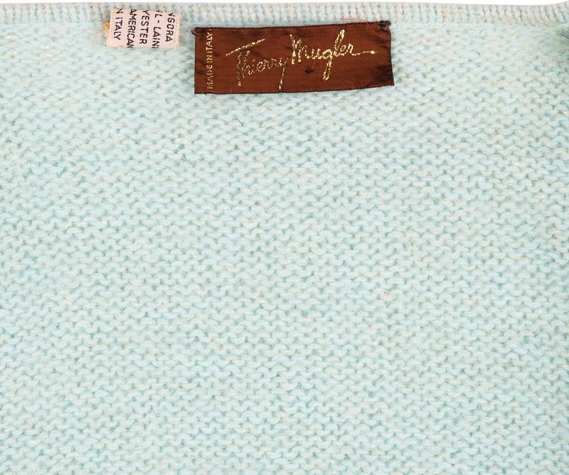 Thierry Mugler Spring 1997 Cardigan Sweater Top