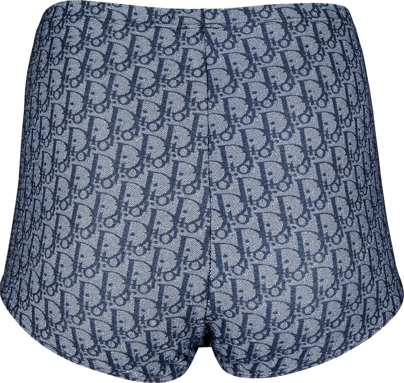 Christian Dior Navy Diorissimo Stretch Shorts