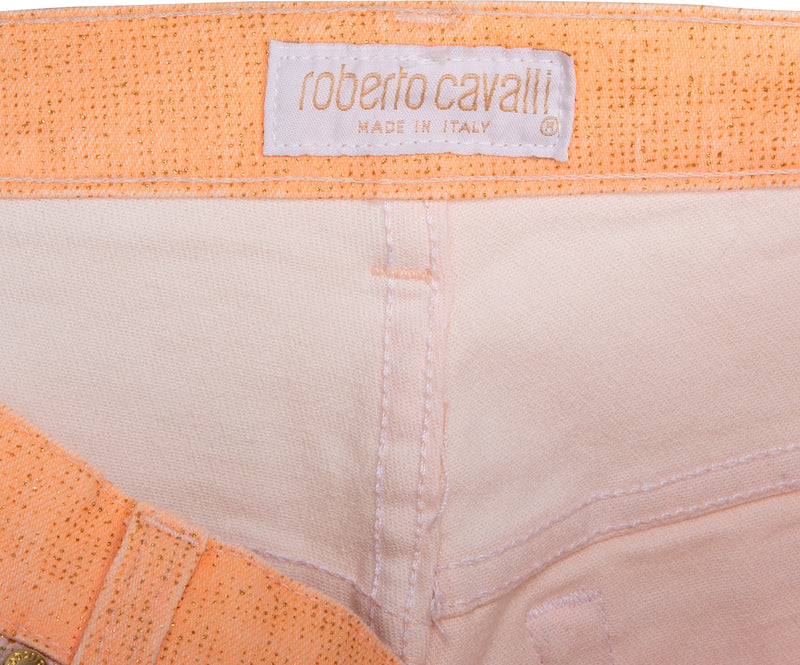 Roberto Cavalli Spring 2001 Runway Printed Suit