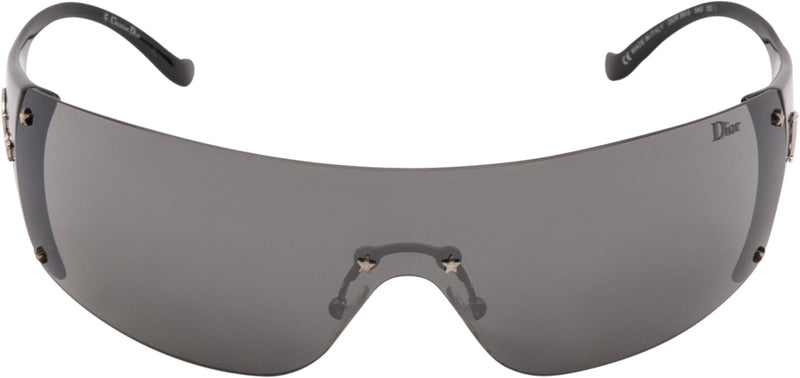 Christian Dior Ski 6 Black Logo Sunglasses