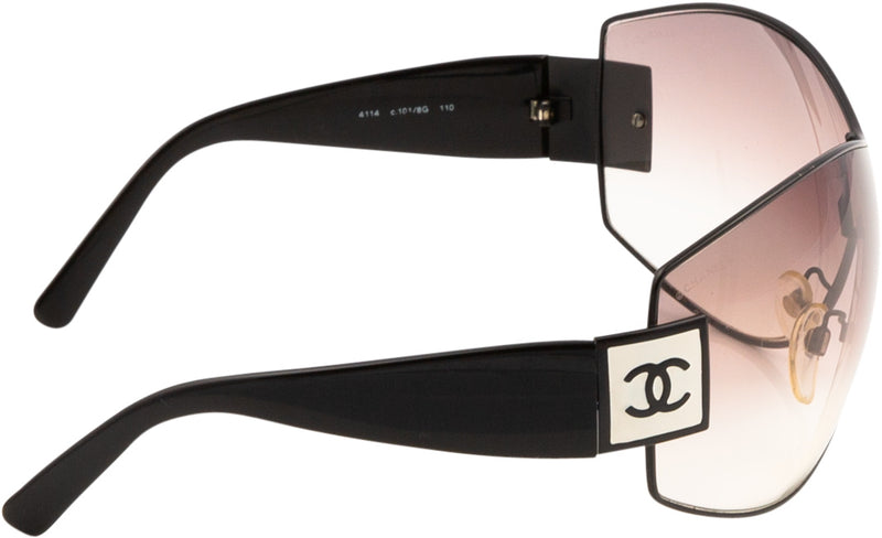 Chanel Logo Tinted Sunglasses