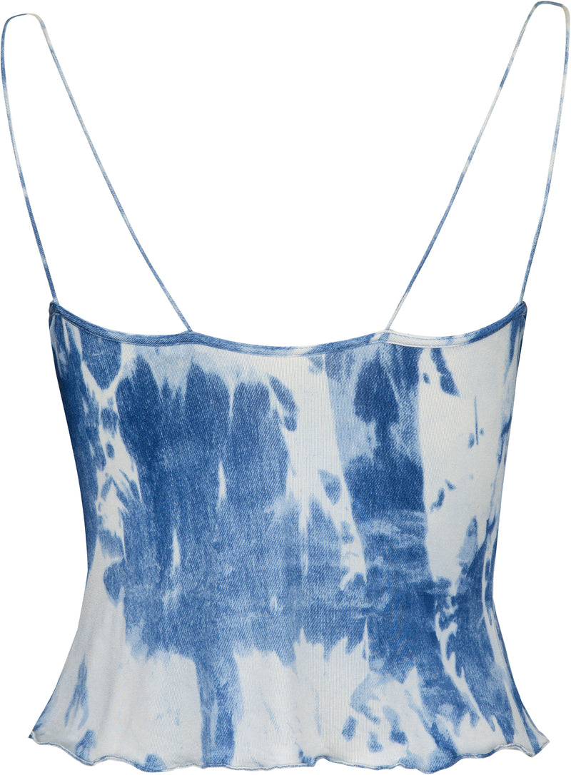 Christian Dior Fall 2000 Tie-Dye Logo Top