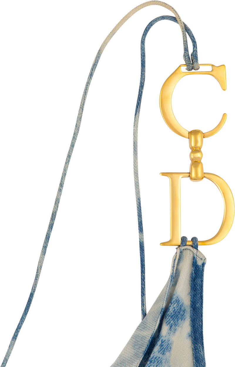 Christian Dior Fall 2000 Tie-Dye Logo Top