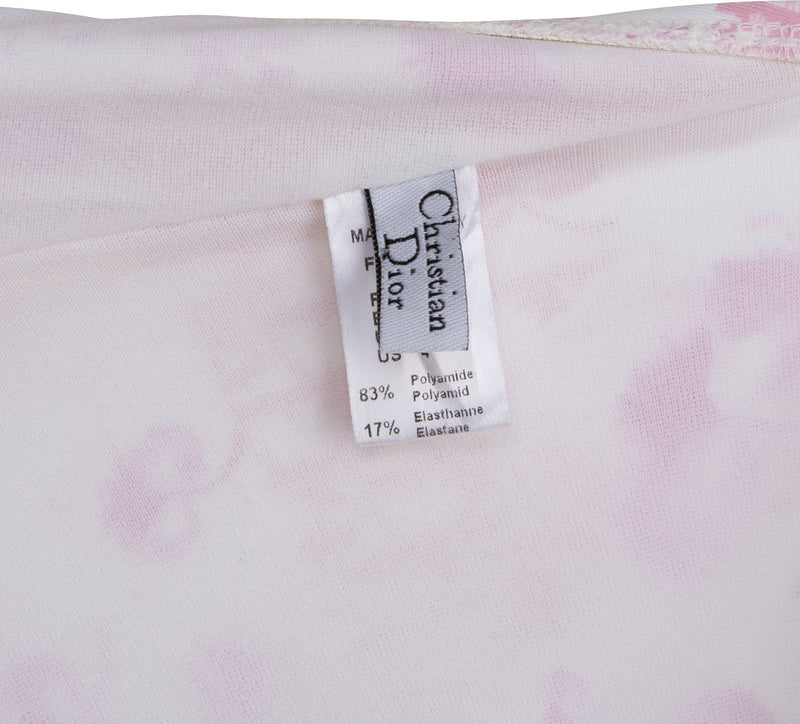 Christian Dior Resort 2005 Logo Flowers One-Piece