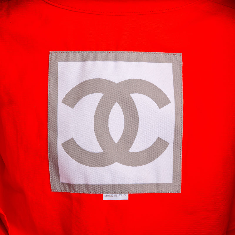 Chanel Spring 2002 Logo Lightweight Jacket