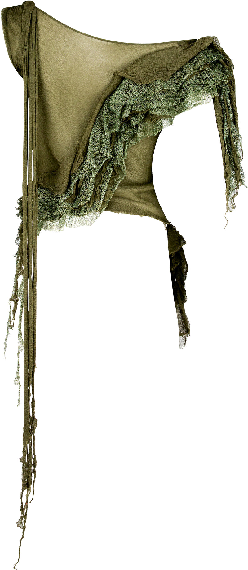 Alexander McQueen Spring 2003 Runway Irere Shipwreck Tunic Top