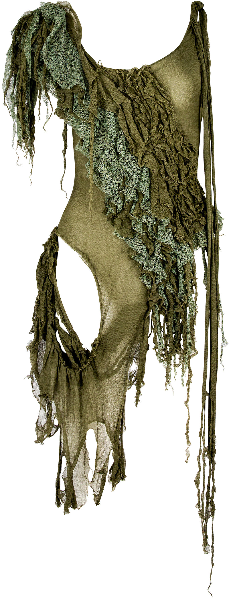 Alexander McQueen Spring 2003 Runway Irere Shipwreck Tunic Top