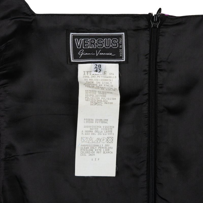 Gianni Versace Versus Holographic Party Dress