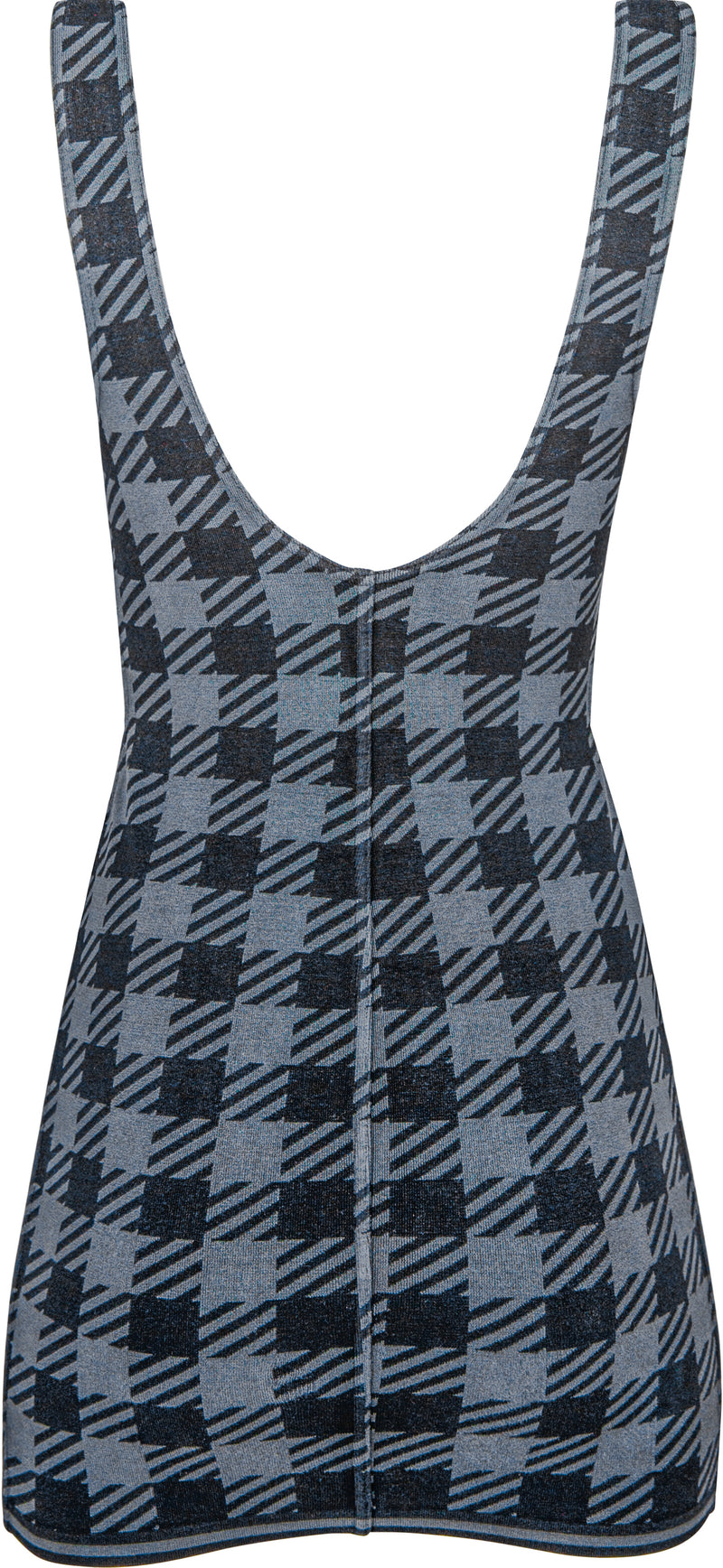 Alaïa Spring 1991 Runway Tati Houndstooth Bodycon Dress