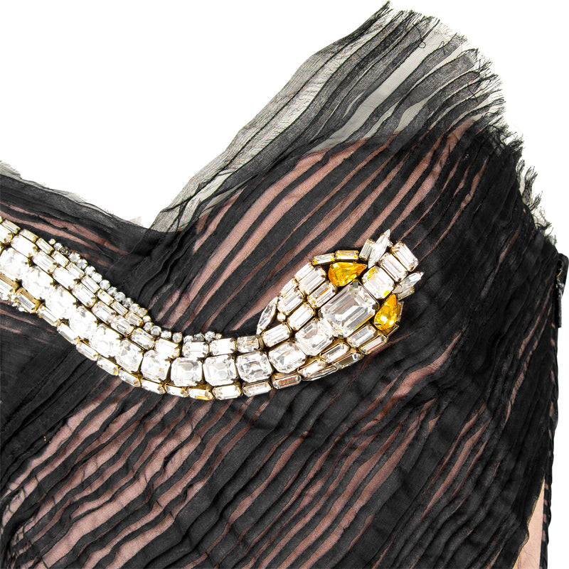 Gucci Spring 2004 Runway Embellished Tulle Dress