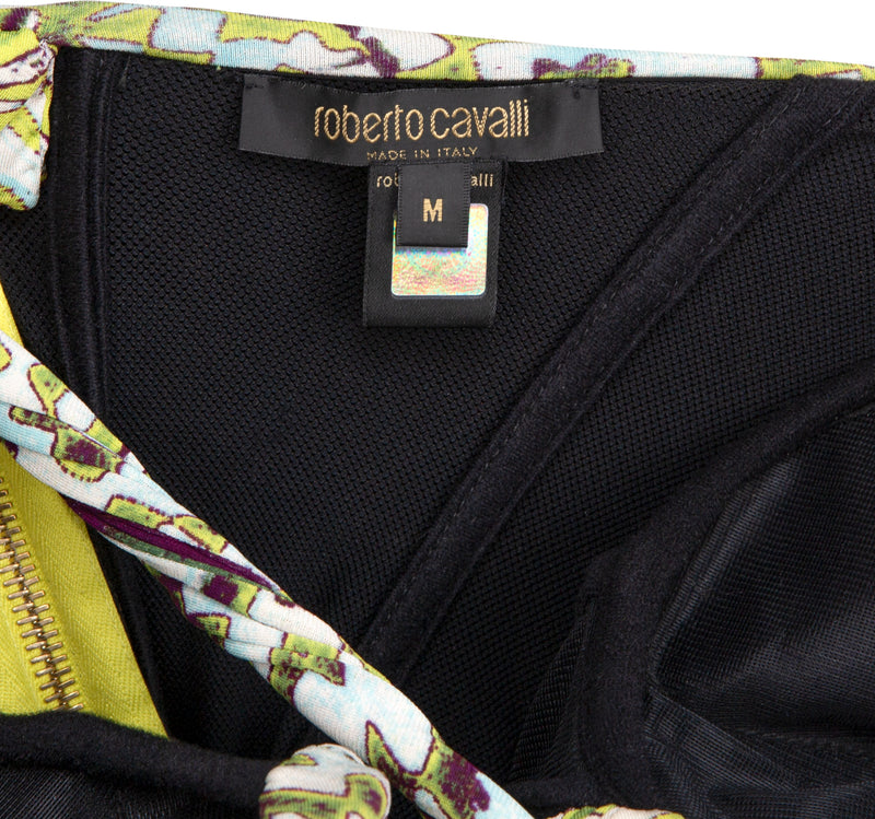 Roberto Cavalli Fall 2003 Runway Printed Bustier Dress