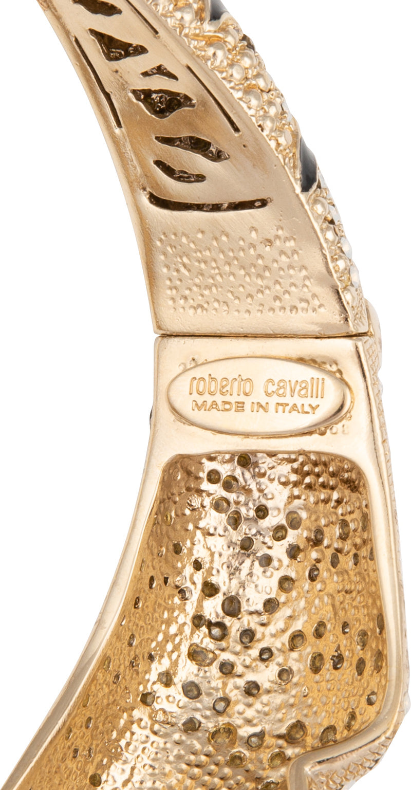 Roberto Cavalli Spring 2013 Runway Double Tiger Choker Necklace