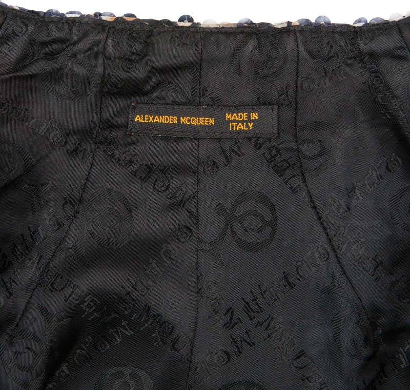 Alexander McQueen Fall 1998 Runway Romanov Portrait Sequins Jacket