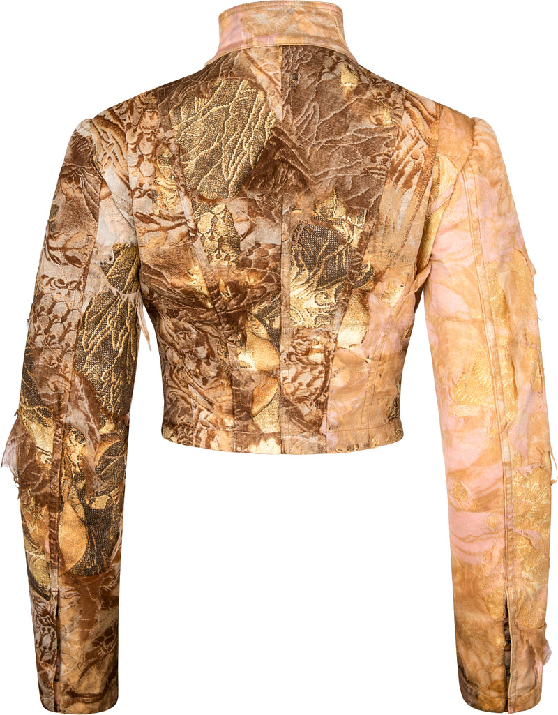 Roberto Cavalli Fall 2001 Runway Printed Jacket