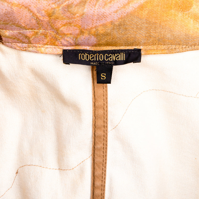 Roberto Cavalli Fall 2001 Runway Printed Jacket