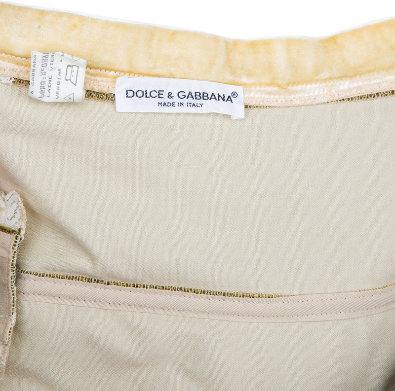Dolce & Gabbana Fall 1993 Runway Corset Top