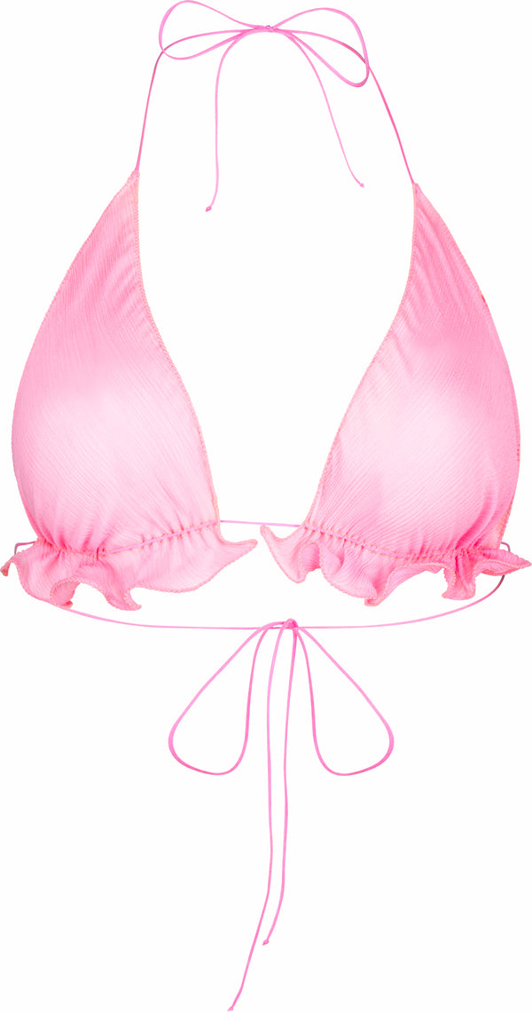 Fendi Spring 2000 Runway Silk Chiffon Bralette