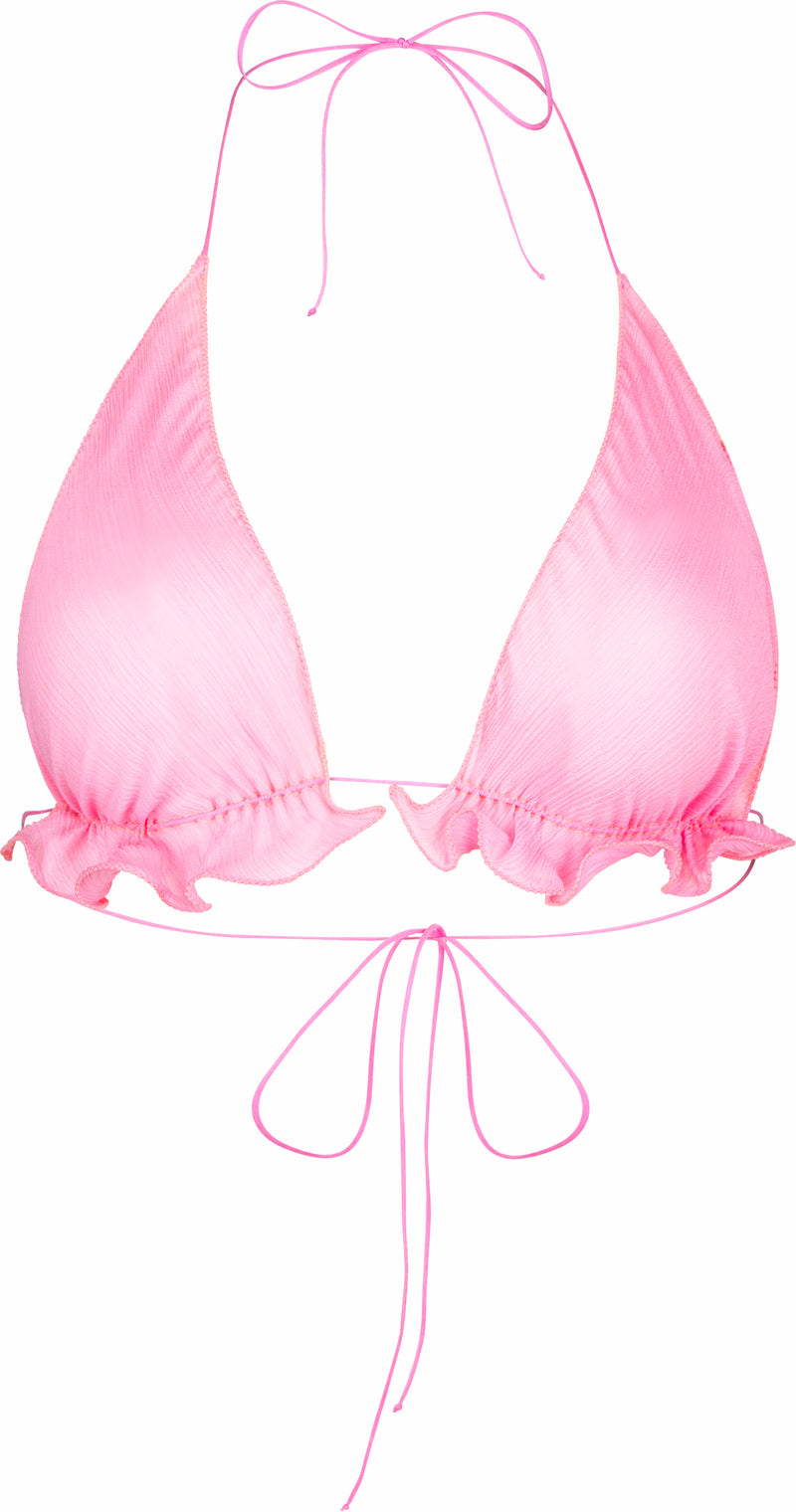 Fendi Spring 2000 Runway Silk Chiffon Bralette