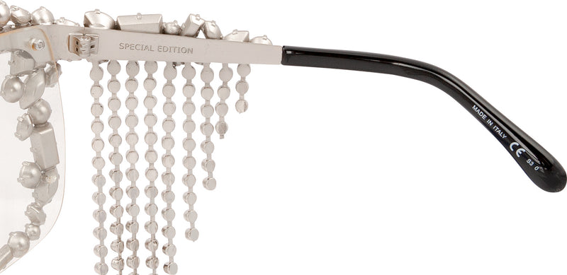 Givenchy Spring 2019 Runway Shower Swarovski Embellished Sunglasses