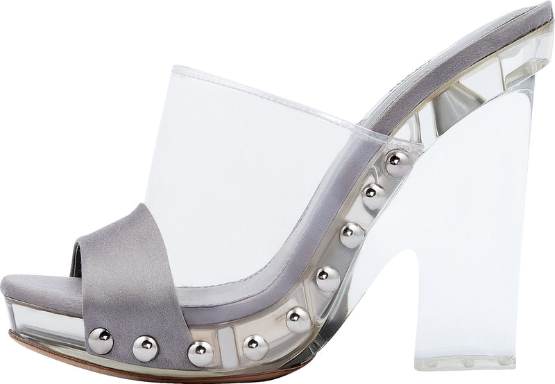 Prada Spring 2010 Runway Lucite Platform Sandals