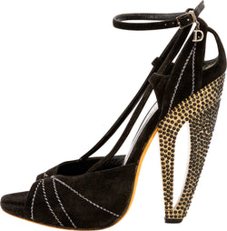 Christian Dior Spring 2008 Runway Swarovski Embellished Platform Sandals