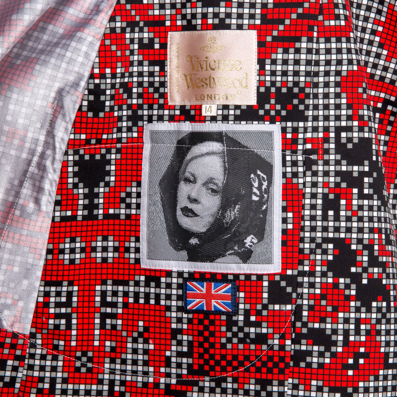 Vivienne Westwood Spring 1997 Runway Pixel Blazer Jacket