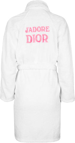 Christian Dior J'Adore Dior Spring 2001 Terry Cloth Robe