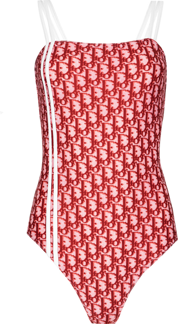 Christian Dior Burgundy Diorissimo One-Piece
