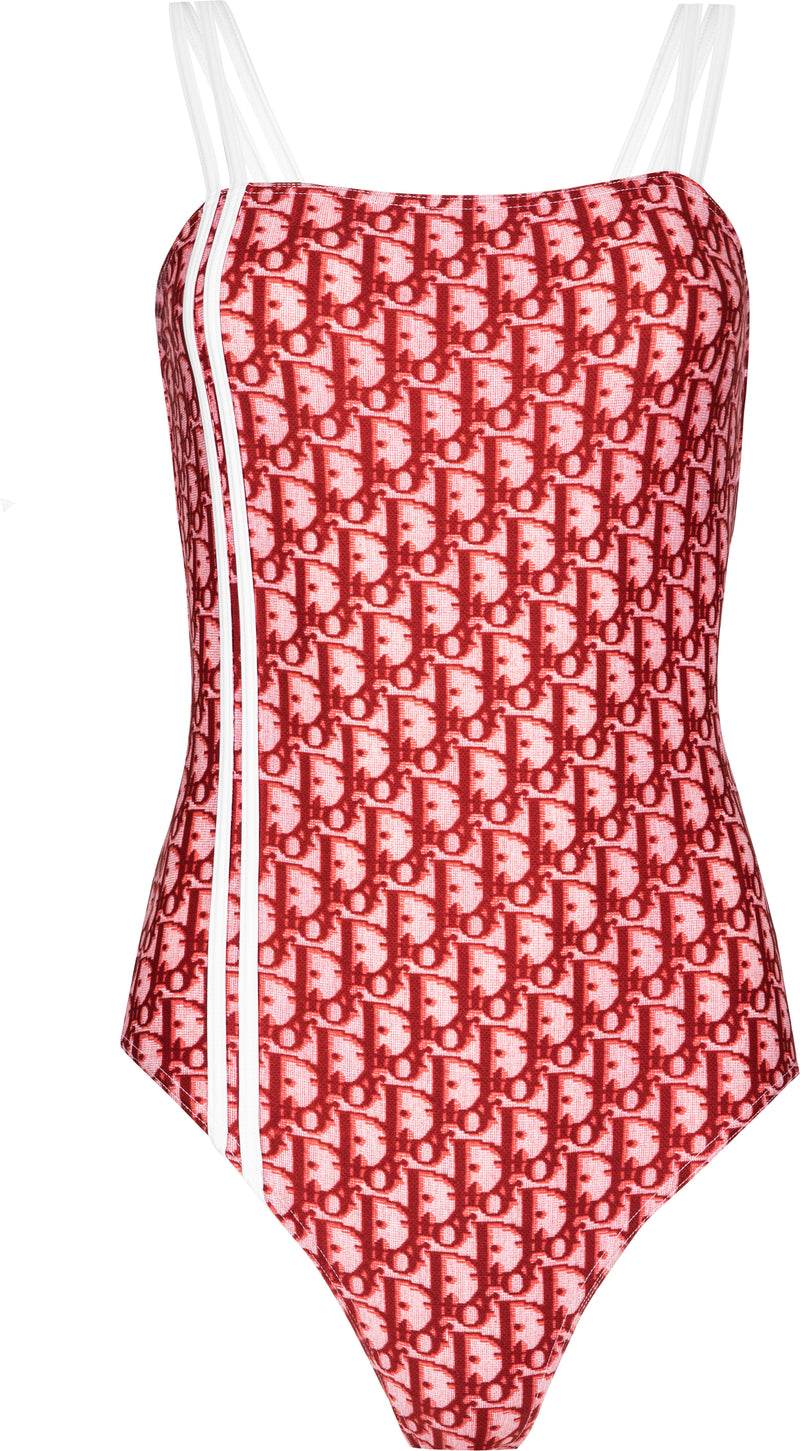 Christian Dior Burgundy Diorissimo One-Piece