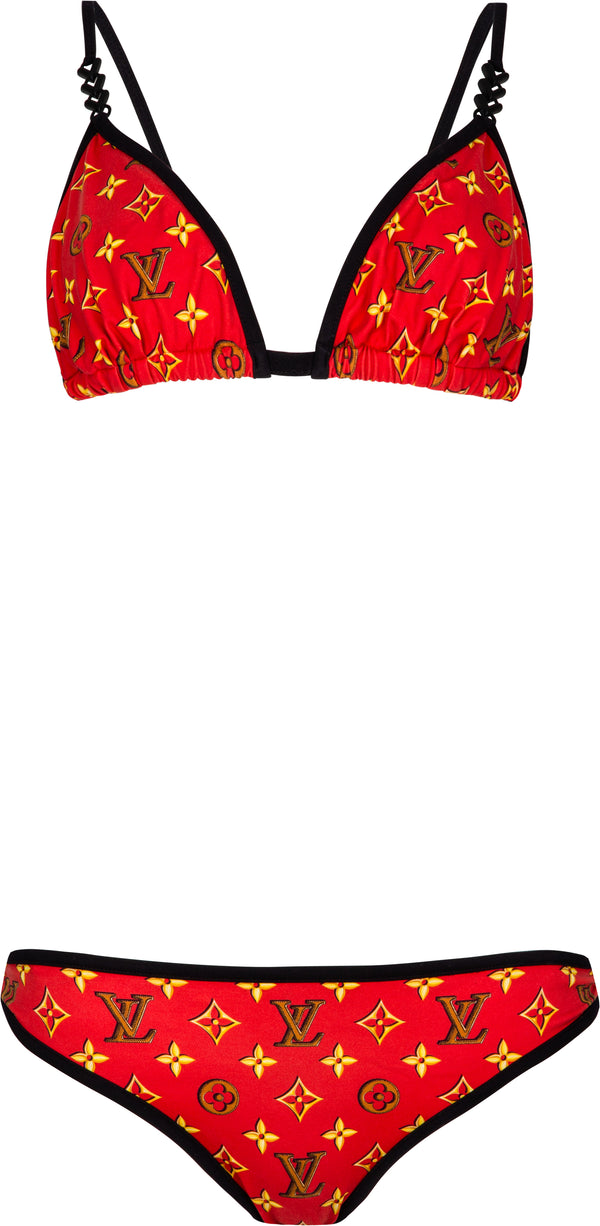 Louis Vuitton Monogram Embellished Bikini