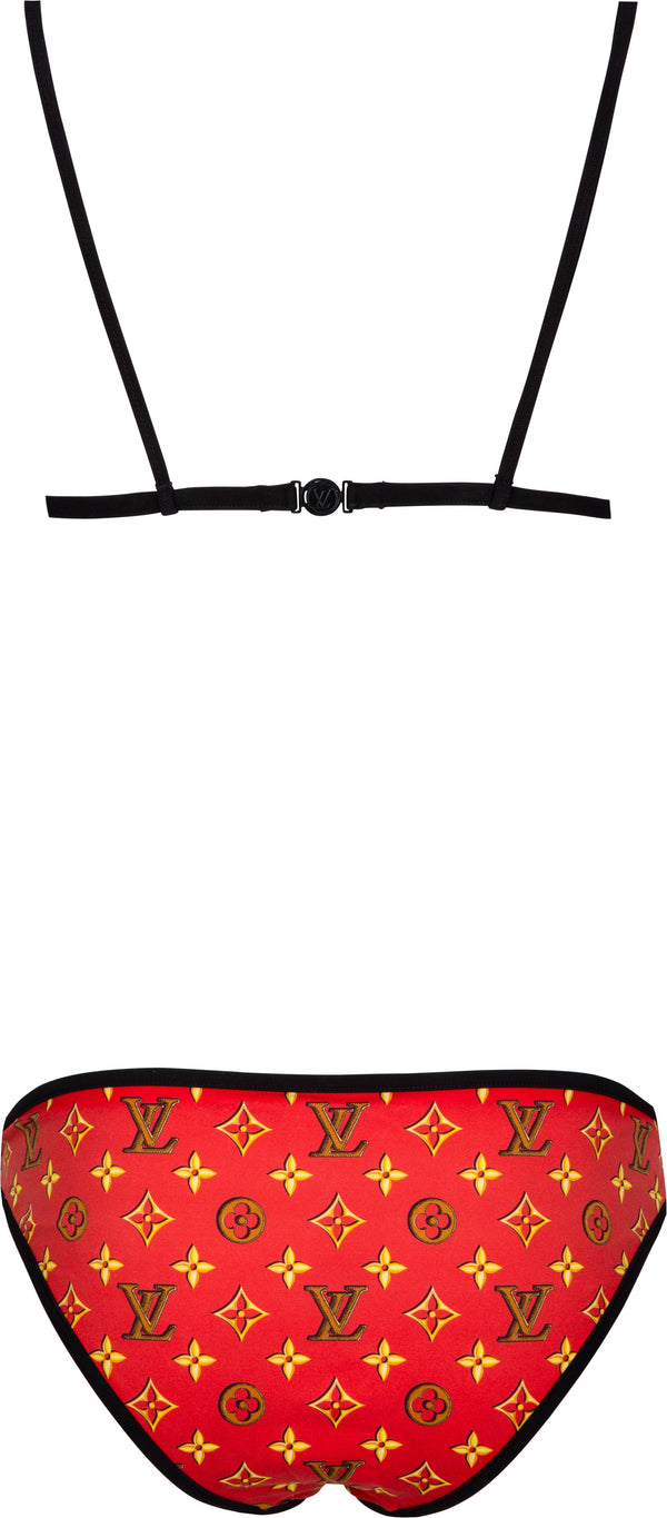 Louis Vuitton Monogram Embellished Bikini
