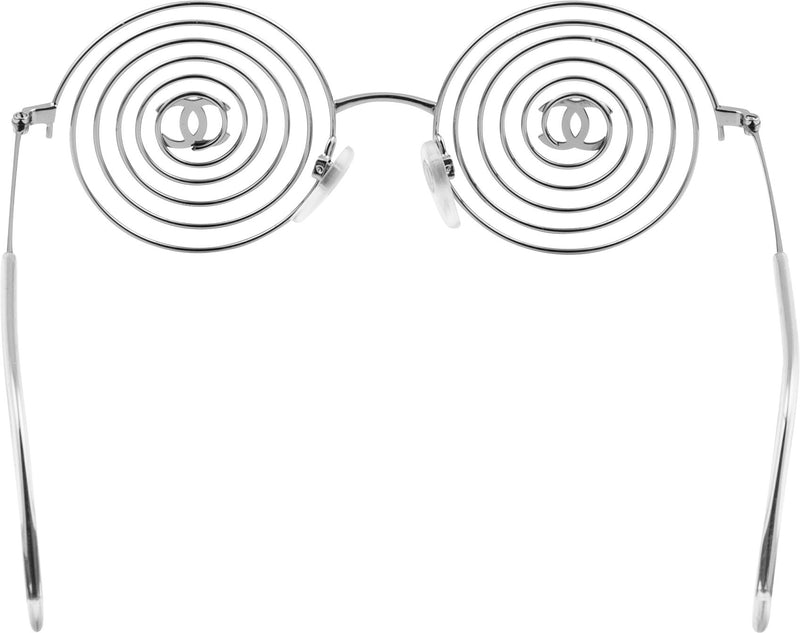 Chanel Spring 1996 Runway Wire Logo Sunglasses