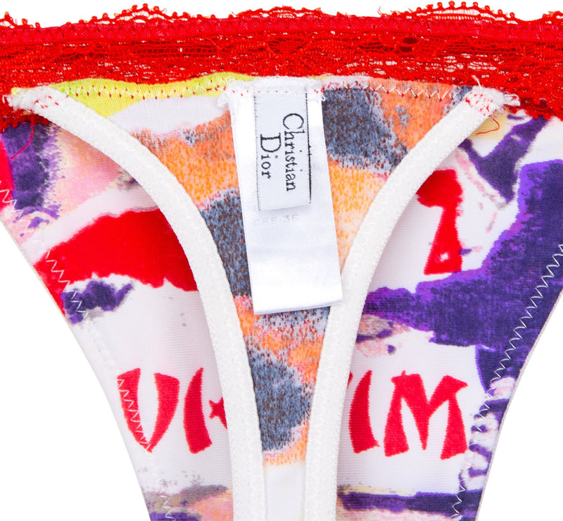 Christian Dior Viktim Collection G-String Bikini