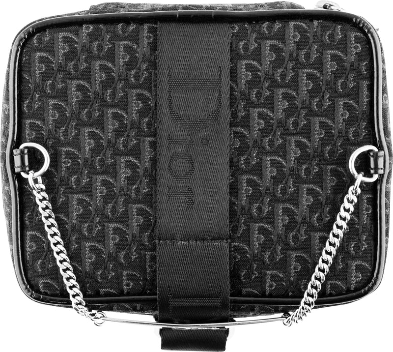 Christian Dior Black Diorissimo Box Bag