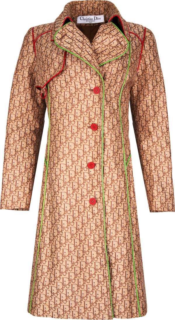 Christian Dior Rasta Diorissimo Ad Campaign Trench Coat