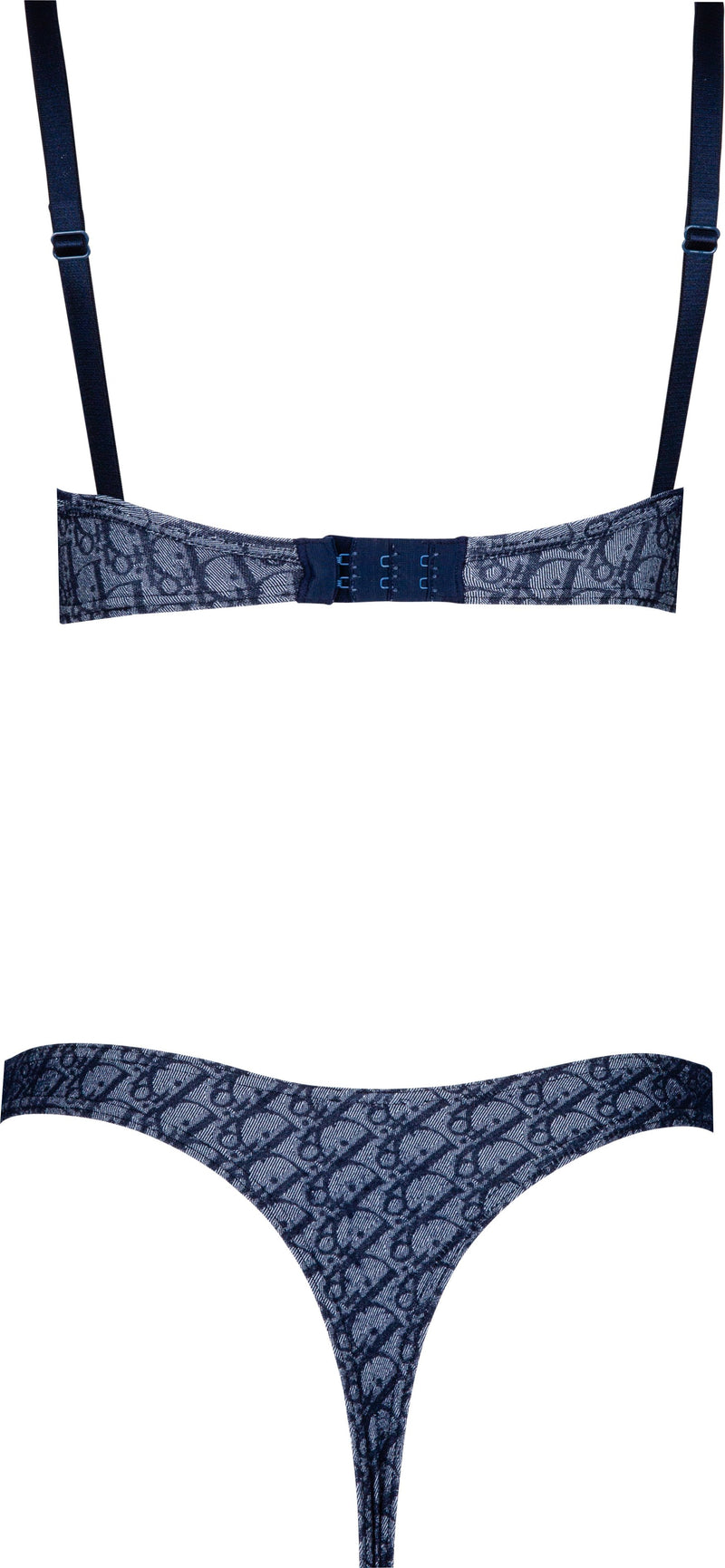 Christian Dior Navy Diorissimo G-String Bikini