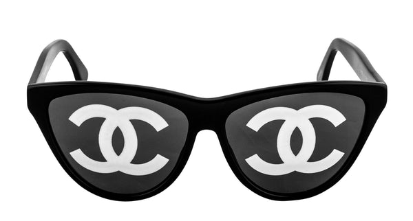 Chanel Spring 1993 Runway CC Logo Sunglasses