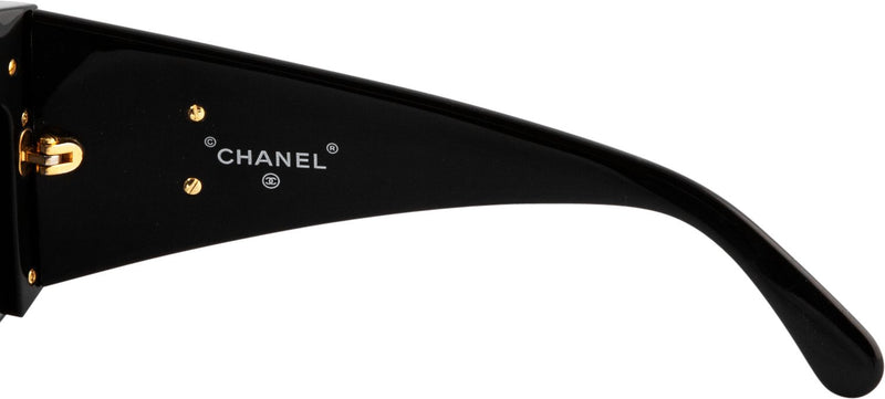 Chanel Fall 1992 Runway Chain Shield Sunglasses