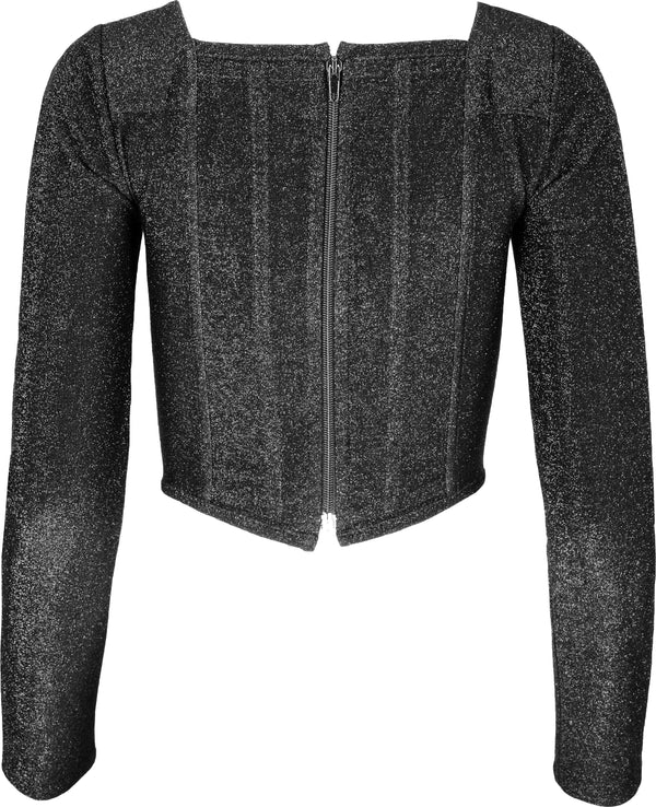 Vivienne Westwood Fall 1995 Long Sleeve Glitter Corset