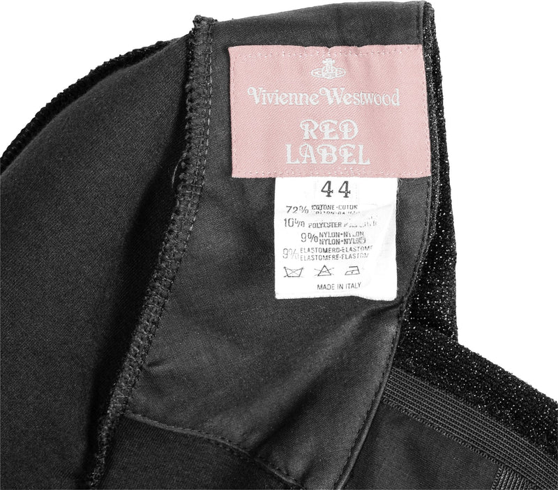 Vivienne Westwood Fall 1995 Long Sleeve Glitter Corset